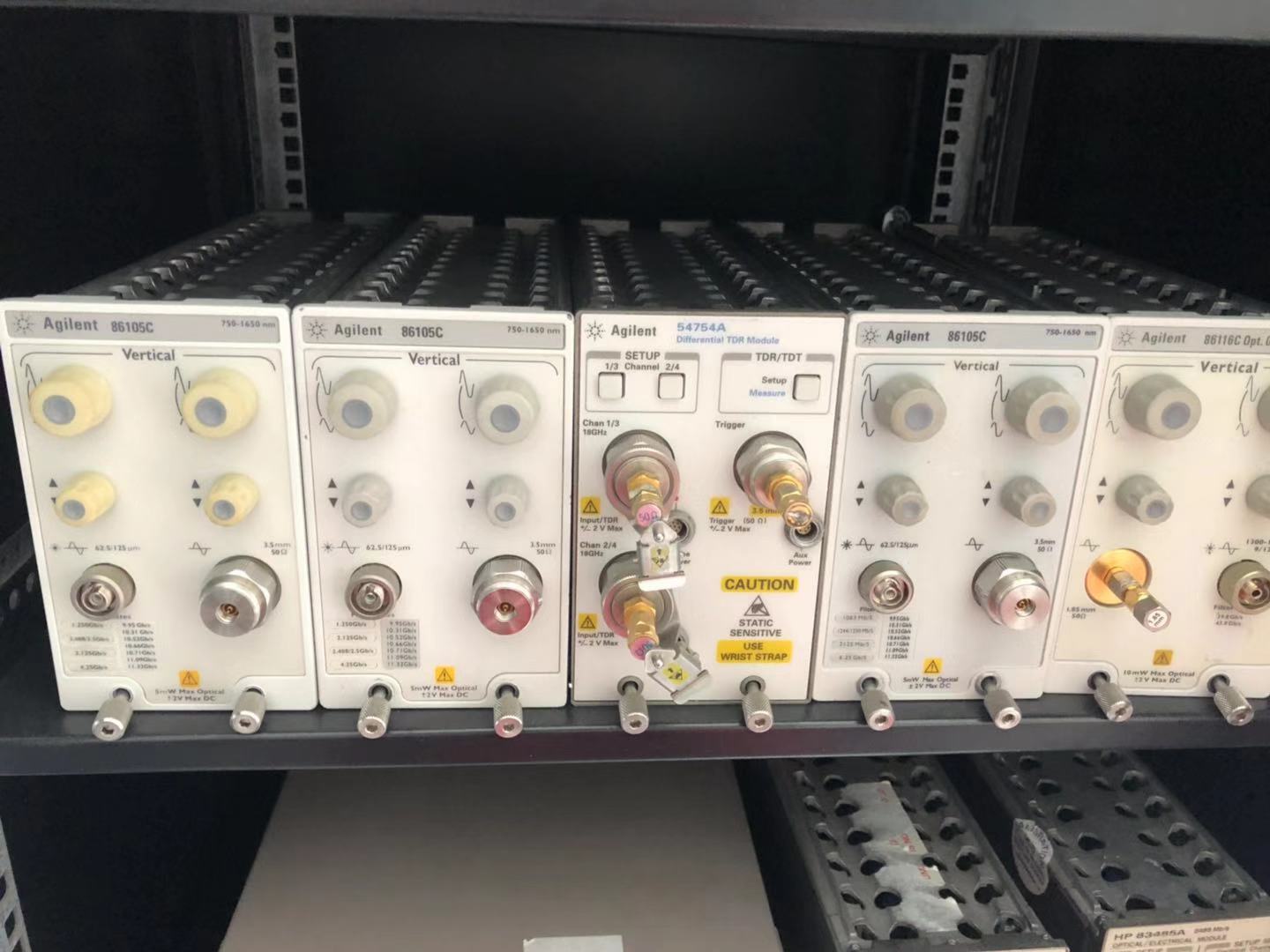 Agilent 86105C 9 GHz光采樣模塊，20 GHz 電采樣模塊